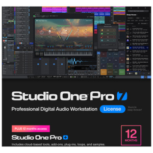 Presonus Studio One Pro 7 with 12M Pro+