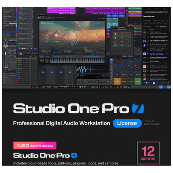 Presonus Studio One Pro 7 with 12M Pro+