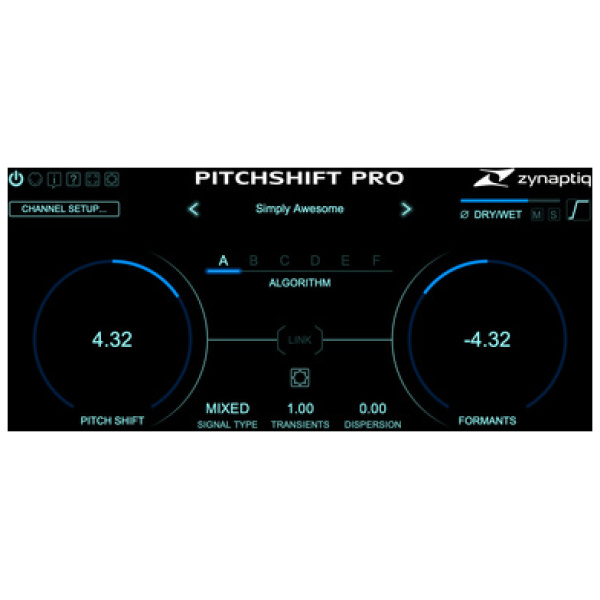 Zynaptiq Pitchshift Pro
